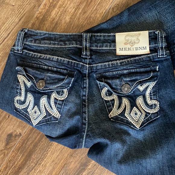 MEK USA DNM slim boot cut jean - Picture 3 of 3